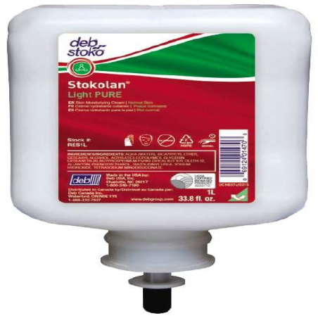 DEB Hudcreme Stokolan Light PURE 1 ltr - Refill