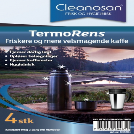 Cleanosan TermoRens, tabs 4 stk